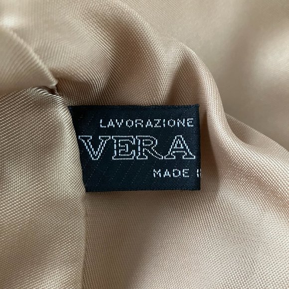 Vera pelle leather jacket 100 viscose Size S - Picture 6 of 9